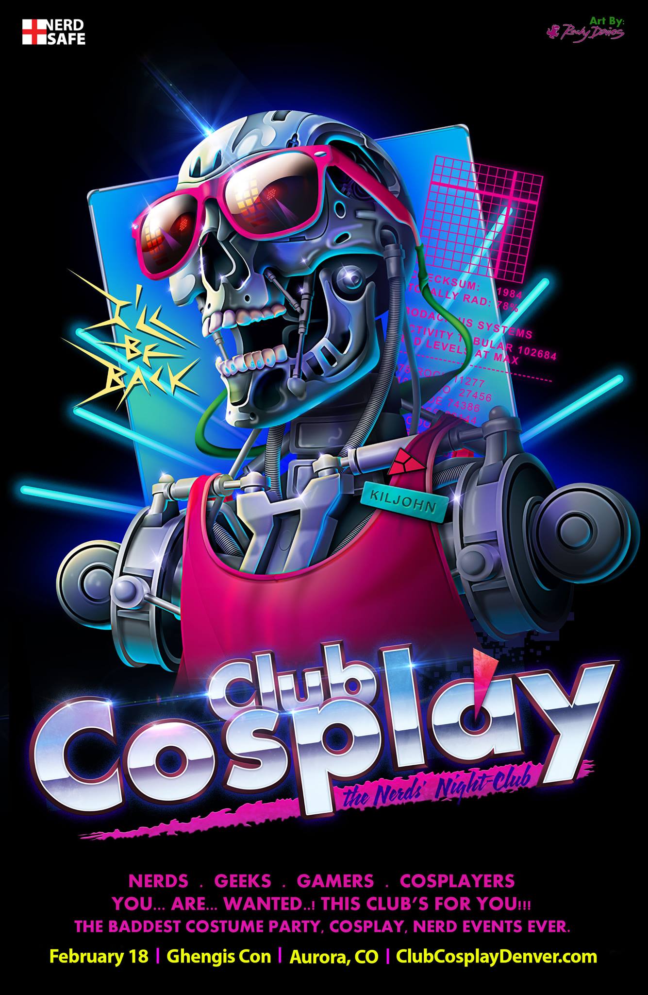 club cosplay mr roboto