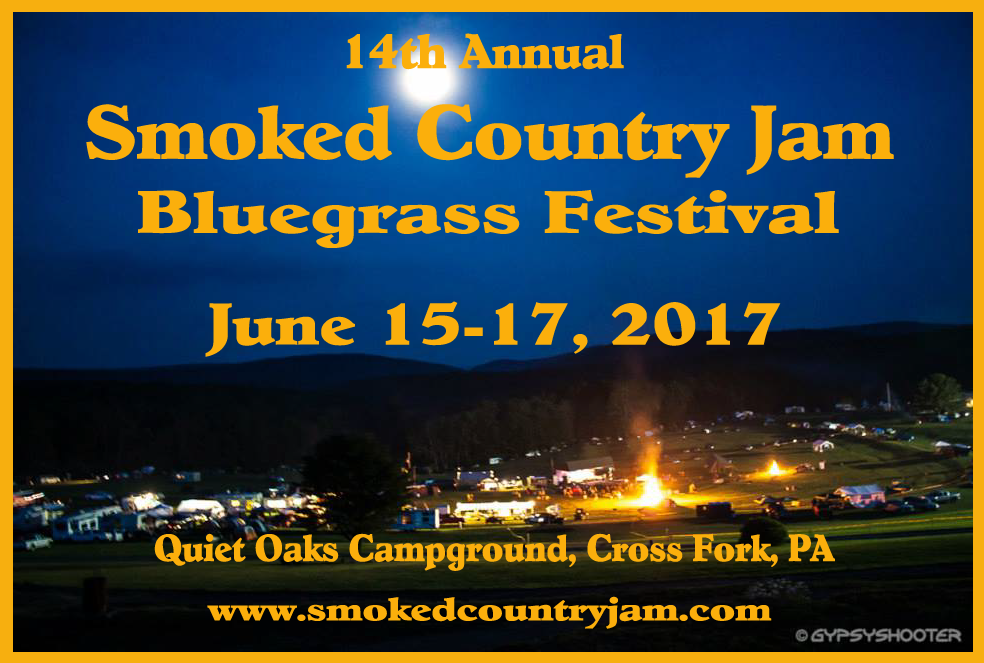 14th annual smoked country jam bluegrass festival schedule