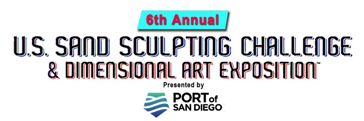6th annual US sand sculpting challenge by port of san diego