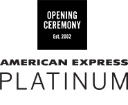 opening ceremony american express platinum