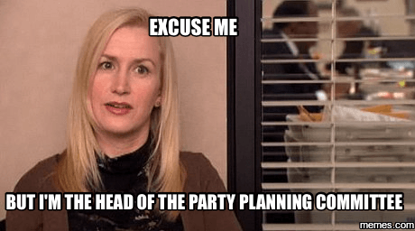 a woman take on an event planning role