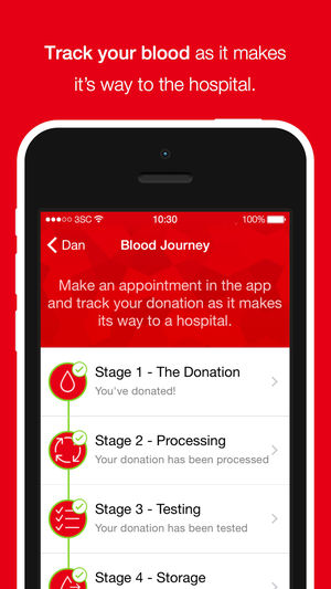 track your blood app