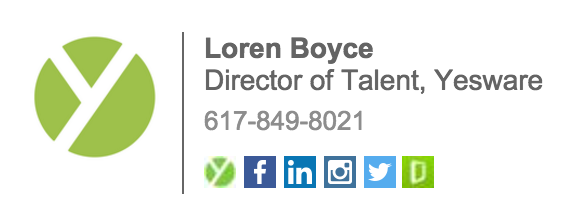 email signature example