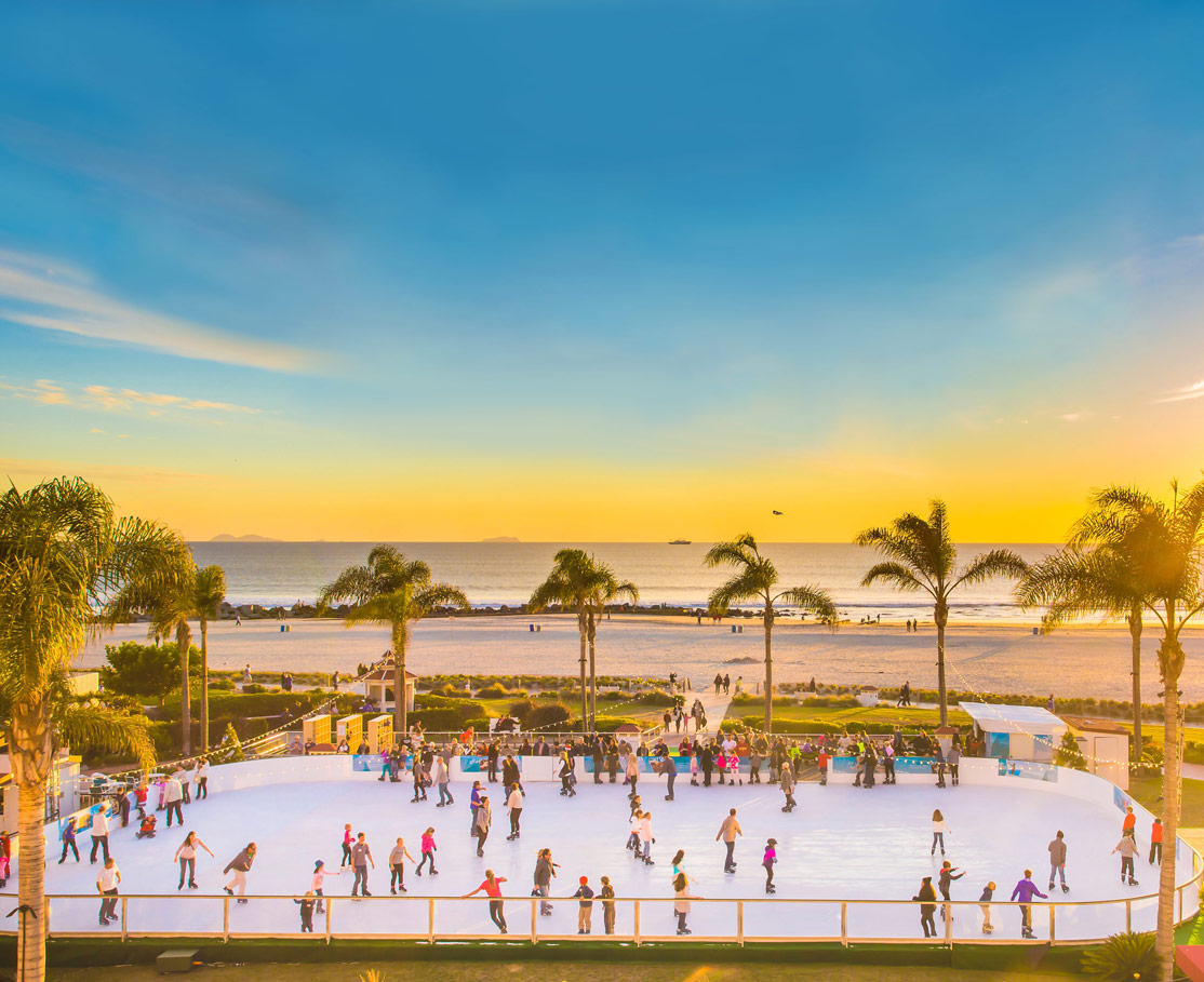skating by the sea event