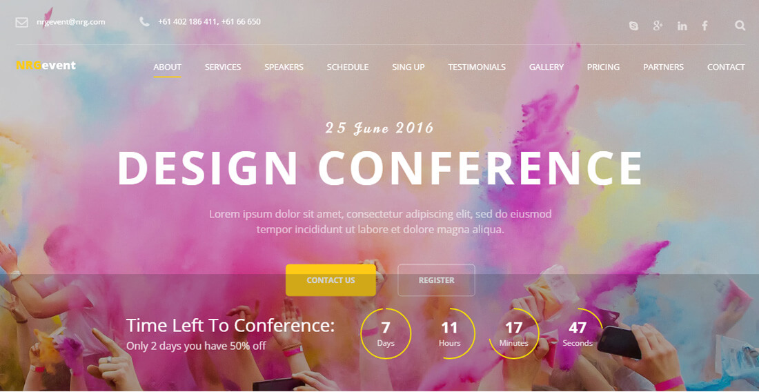 design conference event