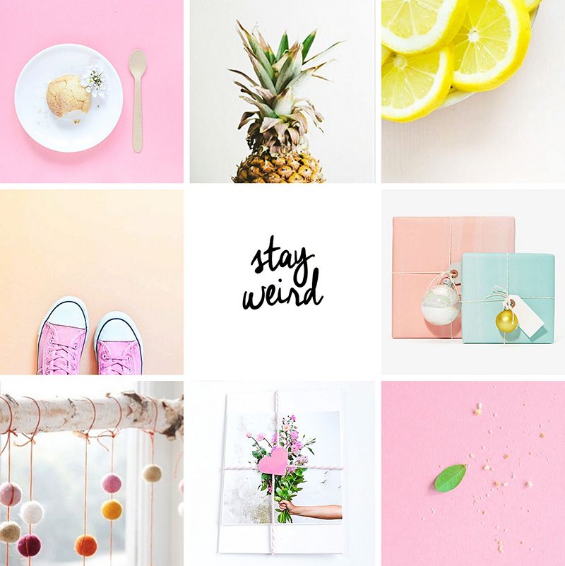 brand colors for your Instagram account