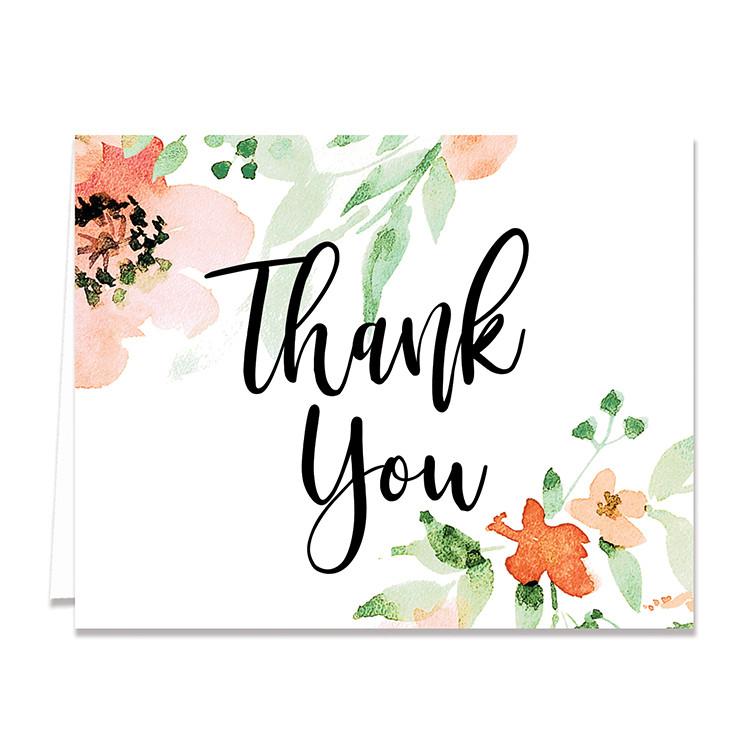 a thank you gift card