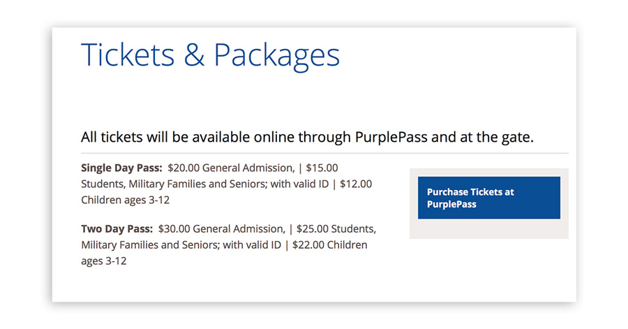 Purplepass tickets and packages in selling tickets in school