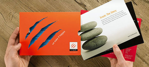 A rock design brochure