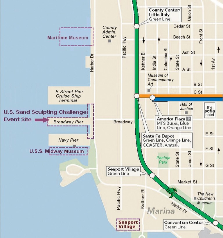 MTS downtown map update