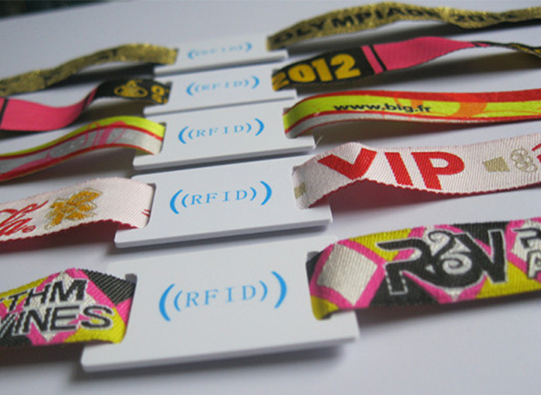 different rfid fabric wristbands