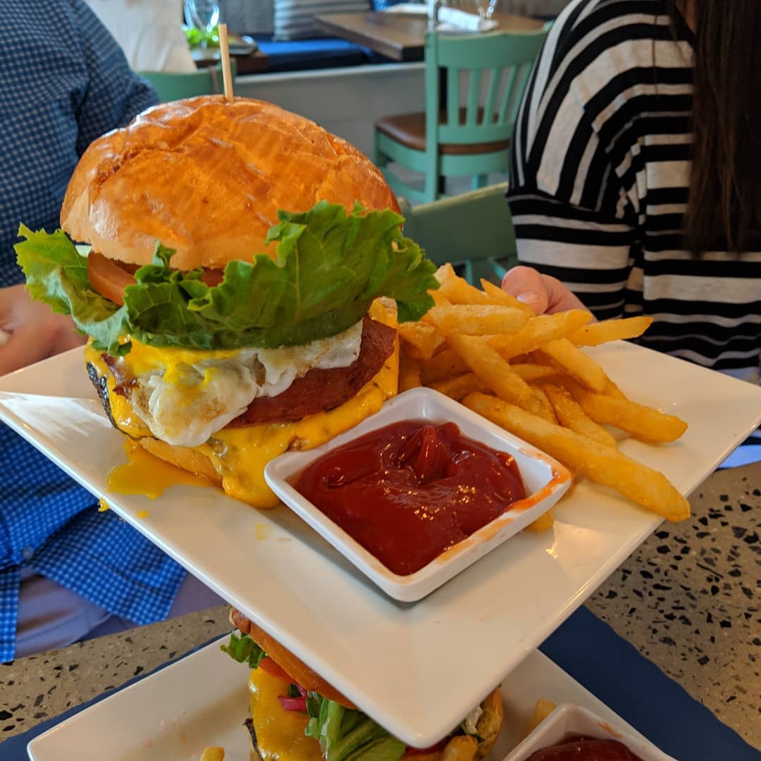 Jersey Shore Restaurant Week burger and fries