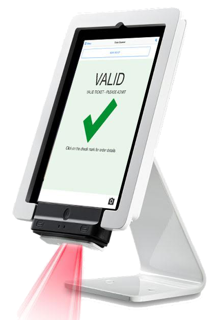 POS built-in ticket scanners