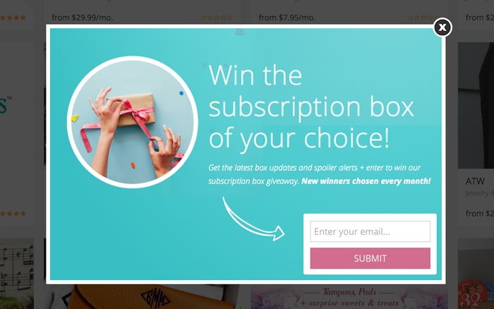 subscription box types examples