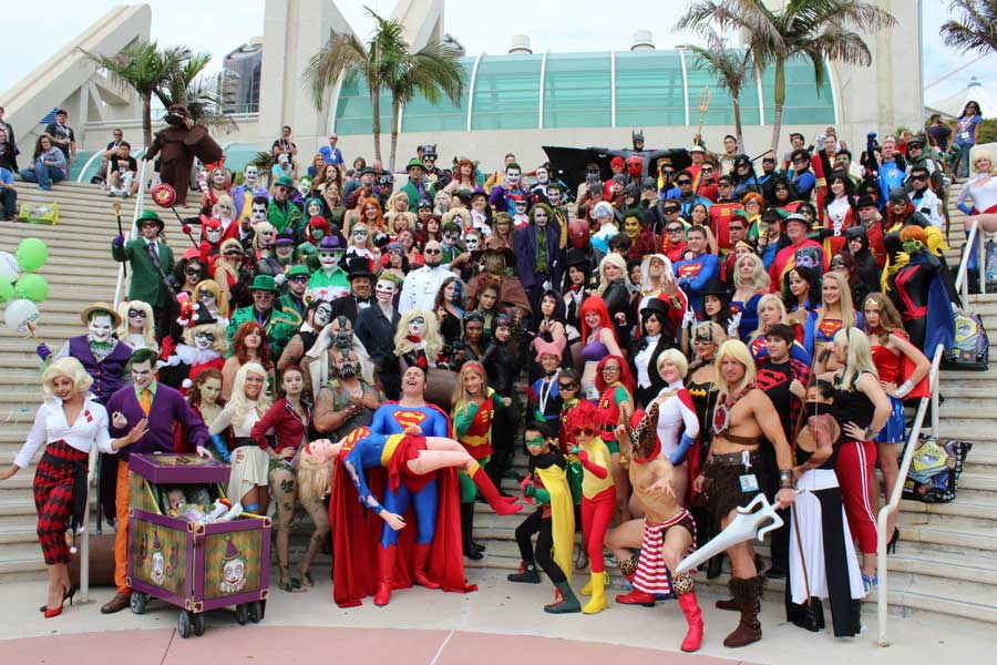 Comic Con San Diego participants