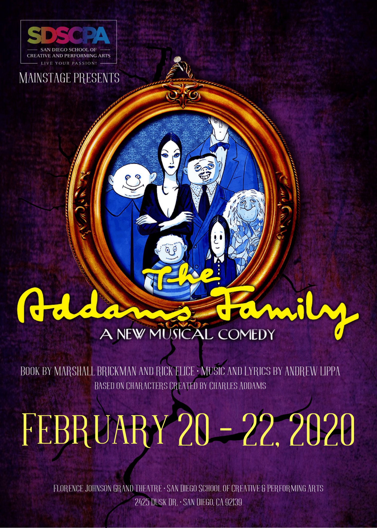 The Addams Family a New Musical Comedy