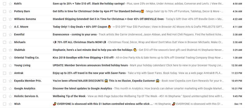 subject lines on email example