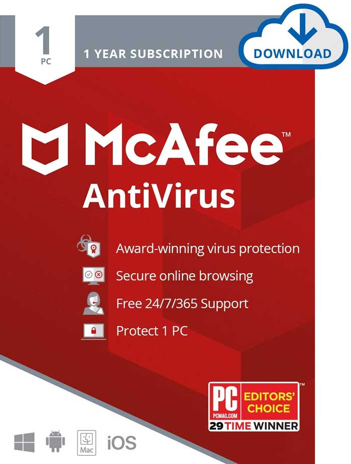 McAfee antivirus software