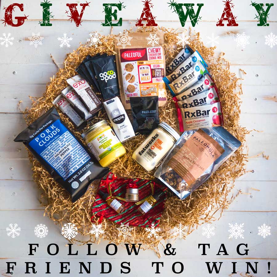 Instagram holiday giveaway