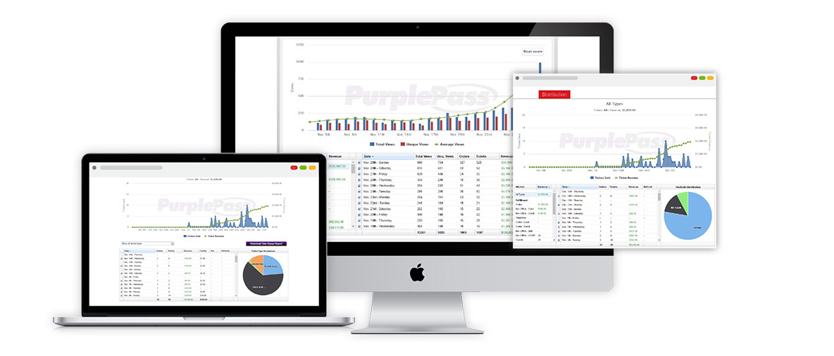 Purplepass stats and reporting tools