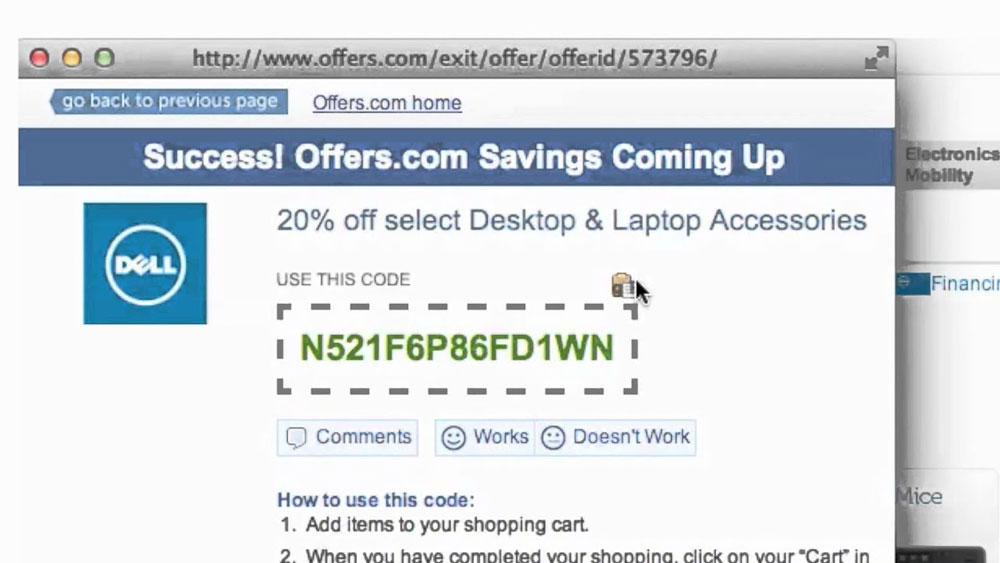 Coupons Detail Page - IndoorMedia Coupons