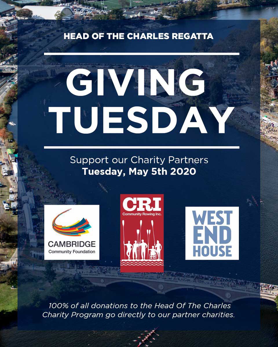Charles Regatta Giving Tuesday poster