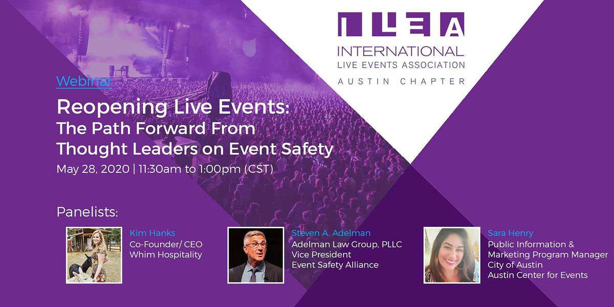 ILEA.poster for their live events association