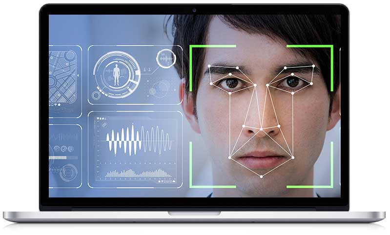 An-app-that-scans-your-face-using-facial-recognition