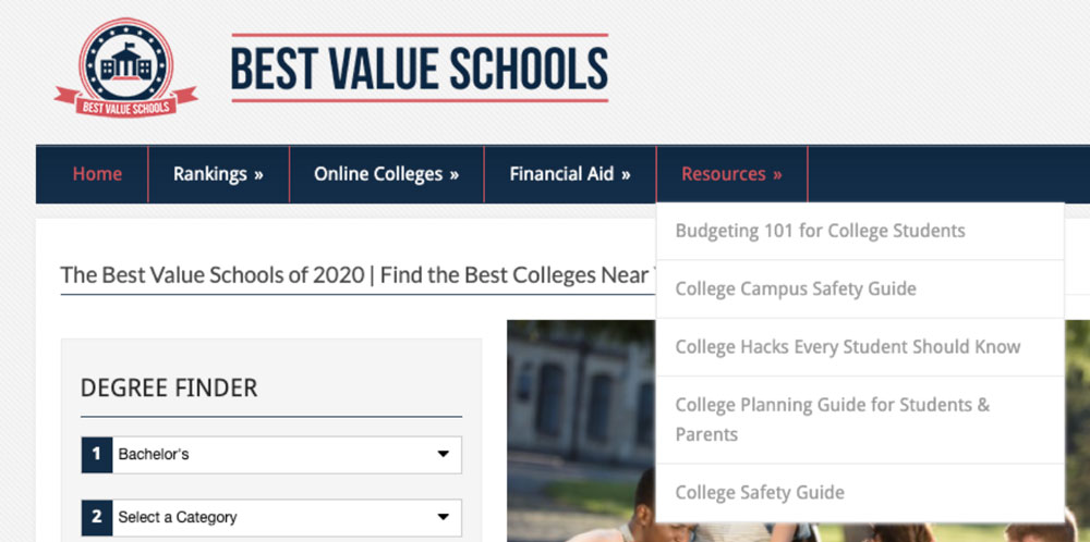 best-value-school-website