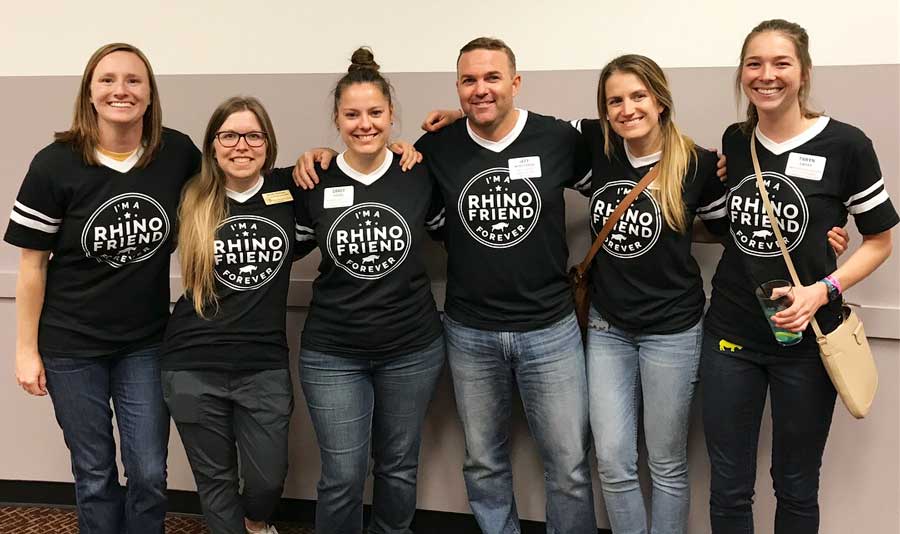 people-wearing-matching-shirts-at-an-event