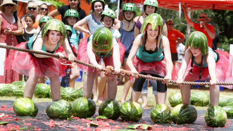 people-participating-in-a-watermelon-contest