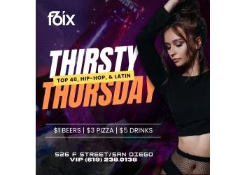 F6ix Present: Thirsty Thursdays at F6ix Nightclub
