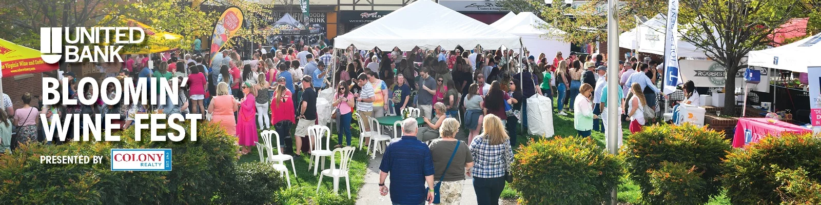 United Bank Bloomin' WineFest - Saturday, Starts on Saturday, Apr 29th 2023, 11:00am EDT - Purplepass