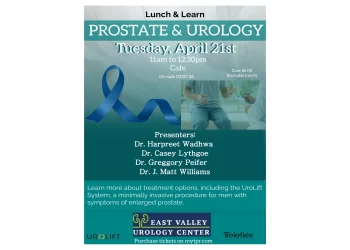 Lunch and Learn - Prostate & Urology, Starts on Tuesday, Apr 21st 2026 ...