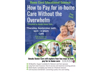 Home Care Educational Seminar - Presented by Amada Senior Care