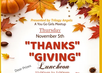 You Go Girl "Thanks" "Giving" Luncheon