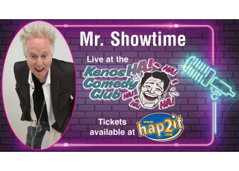 Mr. Showtime at the Kenosha Comedy Club, Starts on Saturday, May