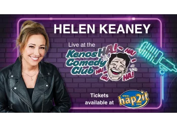 Helen Keaney at the Kenosha Comedy Club