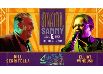 Bill Serritella & Elliot Wimbush on the Lakeside Deck