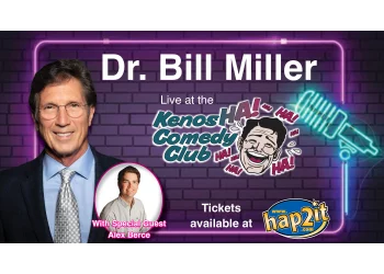 Dr. Bill Miller & Alex Berce at the Kenosha Comedy Club