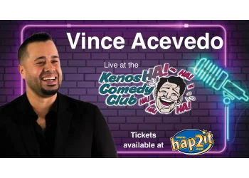 Vince Acevedo at the Kenosha Comedy Club