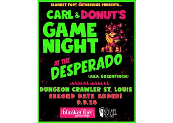 Carl & Donut's Game Night at the Desperado: Dungeon Crawler St. Louis Vol. 2