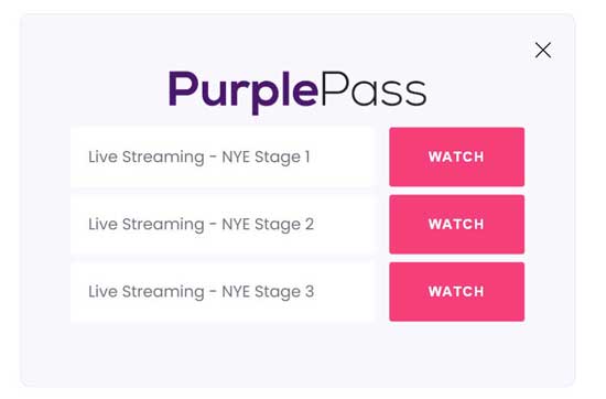 Purplepass multiple events