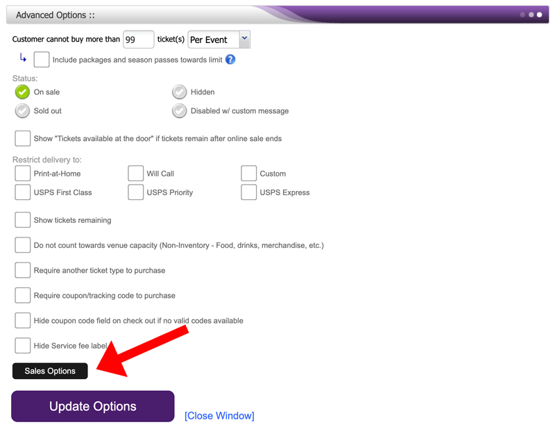 Ordering different ticket stock types and viewing your order history -  Purplepass