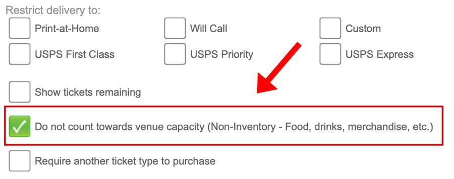 This tools allows you to select what isn't counted towards capacity