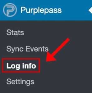This is where you can view your WordPress log
